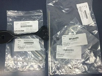 Subaru Genuine Battery Tie Down Holder Clamp Kit 2010-2014 Legacy & Outback OEM - Image 1 of 2