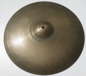 Zildjian Avedis 19" Thin Ride Cymbal LARGE 50s/60s stamp 1730 grams -VIDEO CLIP! - Picture 1 of 13