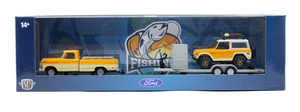 1969 Ford F-100 & 1971 Bronco M2 Machines 1:64 Scale Auto Haulers Release 85 - Picture 1 of 2