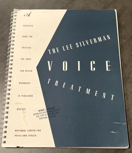 LSVT The Lee Silverman Voice Treatment Practical Guide Book - Imagen 1 de 5