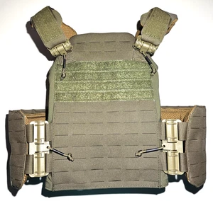 FirstSpear Strandhogg V1 Plattenträger 6/12 Kummerbund Röhren L Ranger grün USMS - Bild 1 von 9