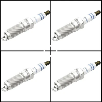 4x ORIGINAL® Bosch Zündkerze für Ford Fiesta VI Focus III Turnier Galaxy Kuga - Bild 1 von 4