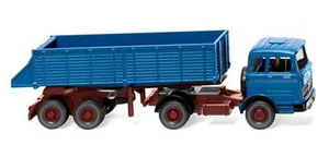 Wiking LKW MB 2223 Hochbordkipper azurblau 067309 - Picture 1 of 1