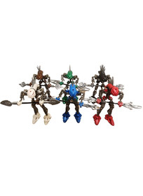 Bionicle Kurahk 8588 Turahk8592 Panrahk8587 Lerahk8589 Guurahk8590 Vorahk8591