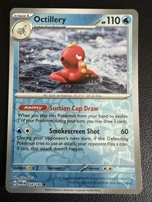 Octillery 034/182 SV04: Paradox Rift Reverse Holo - Image 1 of 2
