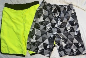 Lot Of 2 Boys Extra Large XL Swim Briefs Trunk Shorts By Place Sport - Picture 1 of 1