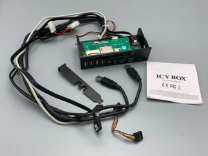 Icy Box IB-863-B interne multikaartlezer, 5,25inch - Afbeelding 1 van 4
