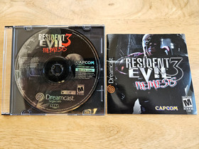 Sega Dreamcast - Resident Evil 3 Nemesis - Tested & Guaranteed Video Game MANUAL