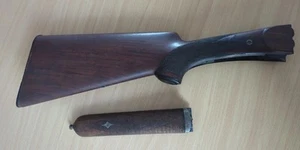 Gewehrschaft aus Nußbaum-Holz , für Krieghoff Drilling ca. 1939 - Bild 1 von 13