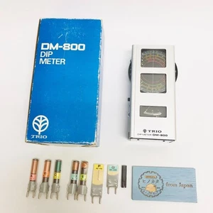 Non testé - TRIO DM-801 DIP METER 700KHz ~ 250 MHz 7 bandes - Photo 1/15