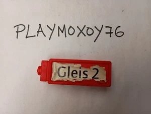 PLAYMOBIL. PLAYMOXOY76. CARTEL LETRERO ESTACION BUS TREN REF. 4302 4304 4382. - Picture 1 of 1