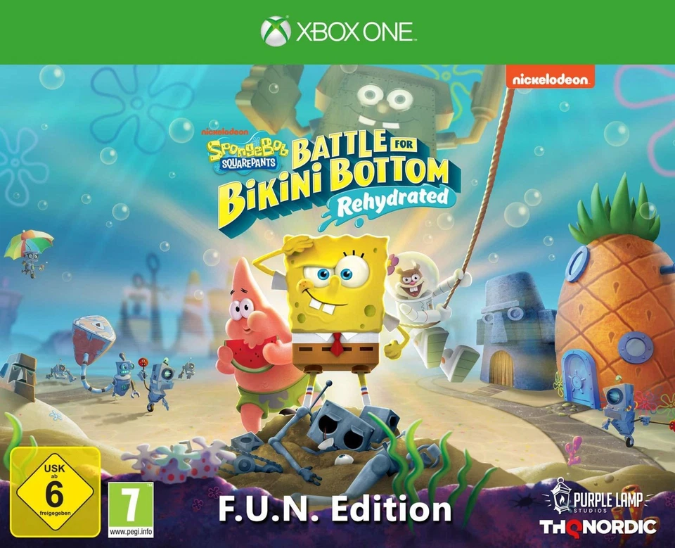 THQ NORDIC Spongebob SquarePants: Battle for Bikini Bottom - Rehydrated F.U.N. Edition [Xbo