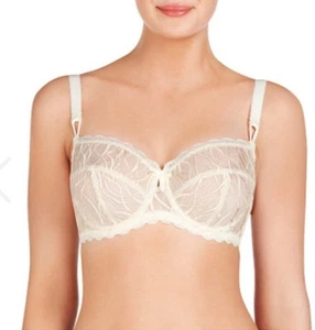 Fayreform Alessia Rose Balconette Bra Underwire Bra 14E - Picture 1 of 8