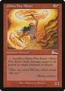 Ghitu Fire-Eater Urza's Legacy MTG LP - Picture 1 of 1