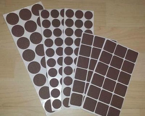 Verschiedene strapazierfähige Boden Holz Laminat Schutz Schaumstoff Pads verschiedene Größen Formen - Bild 1 von 6