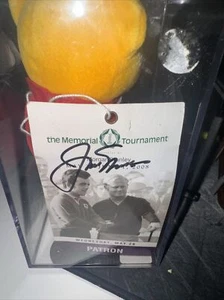 Jack Nicklaus Autograph With Jack Nicklaus Bear - Picture 1 of 3