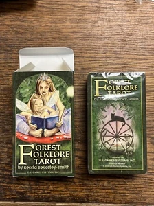 Forest Folklore Tarot by Kessia Beverly-Smith. 1st Ed. 2004 US G Sys. NIB Sealed - Picture 1 of 2