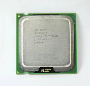 Intel Celeron D Processor 330J SL7TM 256K Cache 2.66 GHz 533 MHz FSB PLGA775 - Picture 1 of 1