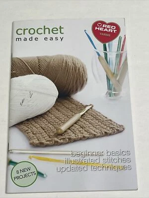 Coats & Clark Crochet Made Beginner Basics Easy 8 Projects Crochet Pattern - Image 1 of 4