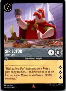 Disney Lorcana Sir Ector - Castello Signore Cieli Scintillanti Spedizione Gratuita! - Foto 1 di 1