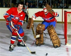 Ken Dryden, Guy Lapointe Montreal Canadiens 8x10 Auction Photo - Bild 1 von 1