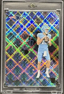 Drake Maye RARE ROOKIE DIAMOND REFRACTOR INVESTMENT CARD SSP PATRIOTS ROTY MINT - Picture 1 of 2