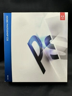 Adobe Photoshop CS5 Upgrade Mac OS Box w/ Discs & Manuals Complete - Image 1 of 4