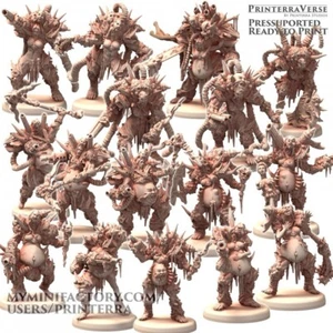 GENETIST FLESHSCULPTER Demon Plague Diseased Warriors Printerra Kill Necro Gang - Bild 1 von 19