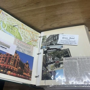 1990 Fotos en álbum - Familia Inglaterra Viaje Fotos Diario Princess Ticket Flyers - Imagen 1 de 24