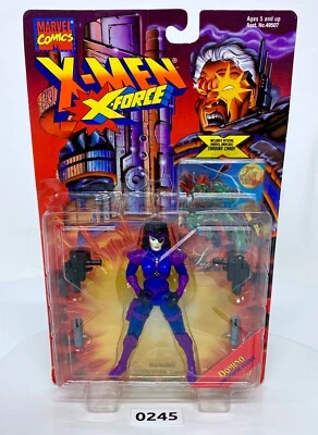 DOMINO The Uncanny X-Men X-Force años 90 Marvel ToyBiz 1995 Foto 1 de 4