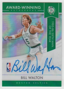 2021-22 Panini Origins Bill Walton Award Winning Autographs Holo On Card Auto - Picture 1 of 4