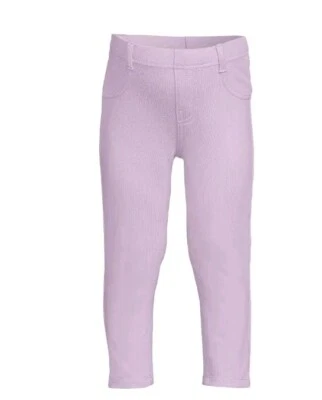 Garanimals Toddler Girl Purple French Terry Pull On Jeggings Size 2T New - Image 1 of 4