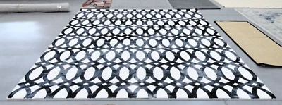 Alfombra Mancha Trasera Marfil/Grafito 10' X 14', Precio Reducido 1172721915 DDY675D-10 Foto 1 de 4