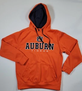 Auburn Tigers Hoodie Mens Medium Colosseum Orange Embroidered Long Sleeve NCAA - Picture 1 of 7