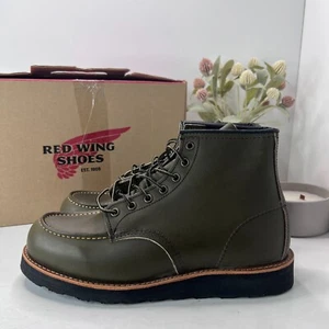 Botas de cuero Red Wing Classic Moc Alpine con cordones 088280 para hombre 9,5D nuevas con caja - Imagen 1 de 10
