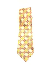 DONA DONA MENS Tie Orange Nice! C9 - Picture 1 of 3