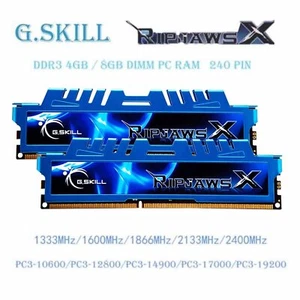 G SkiLL DDR3 4GB 8GB 16GB 1333 1600 1866 2133 2400 Memory 240Pin For Desktop - Picture 1 of 16
