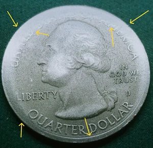 2016 D Quarter Die Adjustment Strike 1st Strike In New Die set theRam Mint Error - Picture 1 of 18