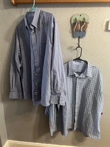 Chaps Cool Max Reg Fit Men's Dress Shirt 18-18.5 36/37 2xl - Picture 1 of 8