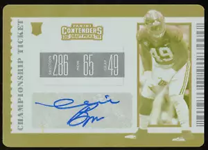 Isaiah Buggs 2019 Panini Contenders Draft Picks Championship Tickets Autograph R - Picture 1 of 2