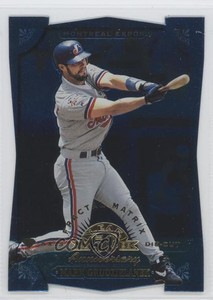 1998 Leaf Fractal Matrix Die-Cut Diamond-Axis Promos /50 Mark Grudzielanek #59