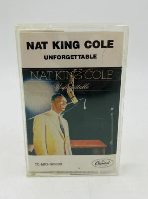 Nat King Cole Unforgettable Cassette Tape TC-MI-166009 - Image 1 of 4