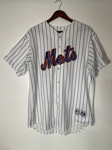Majestic New York Mets Pedro Martinez Jersey Size Large SEE DESCRIPTION - Picture 1 of 12
