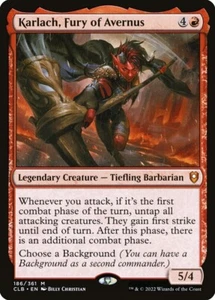 MTG - Karlach, Fury of Avernus - CLB 186/361 - Battle for Baldur's Gate - Mythic - Picture 1 of 1