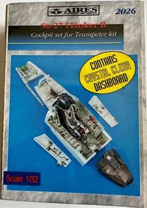 Aires 2026 Su-27 Flanker B Cockpit set for Trumpeter kit 1/32 - Picture 1 of 1