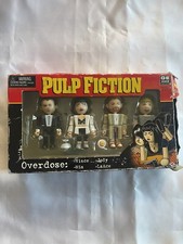 Vintage Pulp Fiction Action Figures Overdose Set Of 4