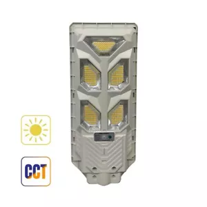 Faro Solare Stradale 240W CCT Bianco con Telecomando - Olizon - Foto 1 di 4