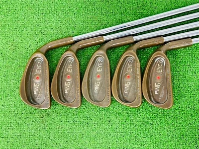 Ping Eye 2 Beryllium Copper iron  2-9+PW+SW RH Ping ZZ Lite Red Dot Shaft G12439 - Image 1 of 4