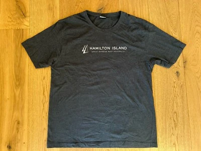 JB’s Wear Men’s 4XL Navy Blue Tee T-shirt Hamilton Island Great Barrier Reed - image 1 of 3