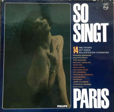 Various - So Singt Paris - 14 Welts LP Album Comp Mono Vinyl Scha - Photo 1/4